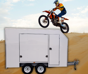 Enclosed Motorbike Trailer